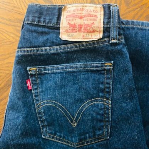 Levis 514 Straight Leg Jeans 32×32 EUC - Picture 5 of 6